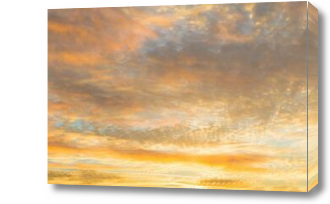 Картина Облачное небо на закате